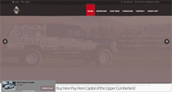 Desktop Screenshot of mountainmotorstn.com